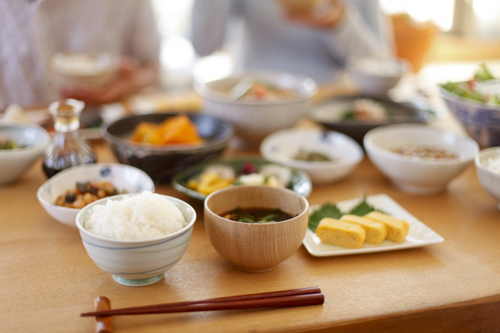 日本の朝食